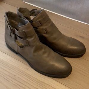 Bella Vita Buckle Cutout Boots